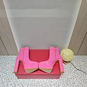 Fortok Valentino Sky-high Waterproof Platform and High-heeled Boots in Pink - 4