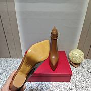 Fortok Valentino Sky-high Waterproof Platform and High-heeled Boots in Brown - 6