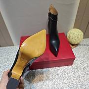 Fortok Valentino Sky-high Waterproof Platform and High-heeled Boots in Black - 5