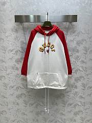 Fortok Gucci 23 Knitted Cotton Hooded Sweatshirt - 1