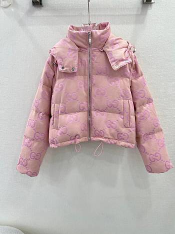 Fortok Gucci 23 Hooded Jacket in Pink