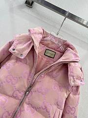 Fortok Gucci 23 Hooded Jacket in Pink - 4