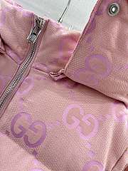 Fortok Gucci 23 Hooded Jacket in Pink - 3