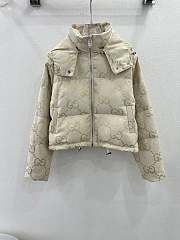 Fortok Gucci 23 Hooded Jacket in Beige - 1