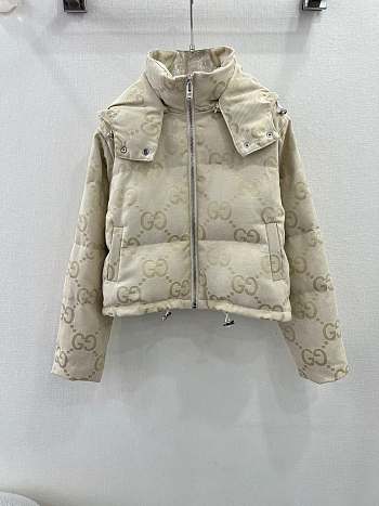 Fortok Gucci 23 Hooded Jacket in Beige