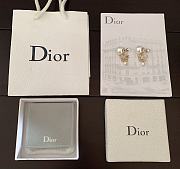 Fortok Dior Butterfly Pearl Earrings - 2