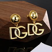 Fortok Dolce & Gabbana DG Logo Drop Earrings - 1