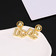 Fortok Dolce & Gabbana DG Logo Drop Earrings - 3