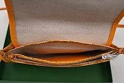 Fortok Goyard Plumet Pocket Wallet In Yellow 14cm - 5