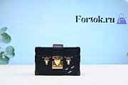 Fortok Louis Vuitton Petite Malle Bag Black M59179 20cm - 1