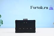 Fortok Louis Vuitton Petite Malle Bag Black M59179 20cm - 4