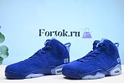 Fortok Air Jodan 6 CT8529-410 Blue Sneakers - 3