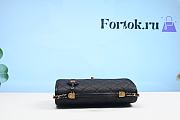 Fortok Chanel Caviar Quilted Small Top Handle Flap Bag Black 25cm - 4