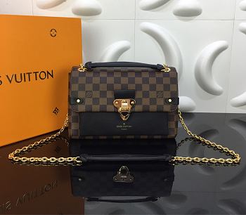 Fortok Louis Vuitton PM Boxdeaux Damier Ebene Canvas N40108 25cm