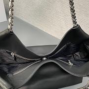 Fortok Prada Tote Bag in Black 1BA638 39x29x19cm - 5