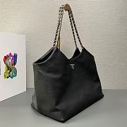 Fortok Prada Tote Bag in Black 1BA638 39x29x19cm - 4