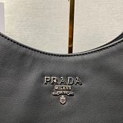 Fortok Prada Tote Bag in Black 1BA638 39x29x19cm - 2