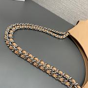 Fortok Prada Tote Bag in Beige 1BA638 39x29x19cm - 6
