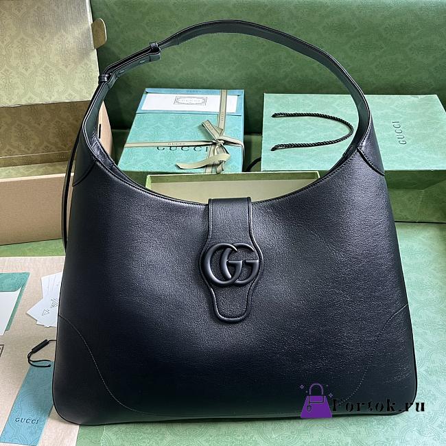 Fortok Gucci Aphrodite Large Shoulder Bag in Black 772483 46x30x2cm - 1