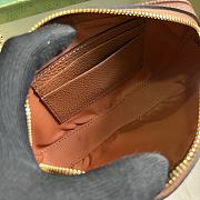 Fortok Gucci GG Marmont Mini Shoulder Bag in Brown 772759 11x18.5x4cm - 2