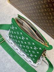 Fortok Louis Vuitton Coussin PM Green M57790 26x20x12cm - 3