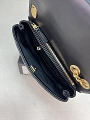 Fortok Chanel Lambskin Flap Bag in Black AS3393 14x22x8cm - 4