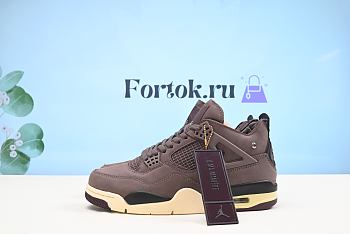 Fortok Air Jordan 4 DV6773-220 Brown Sneakers