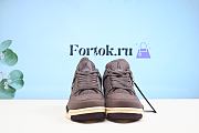 Fortok Air Jordan 4 DV6773-220 Brown Sneakers - 5