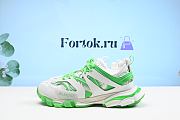 Fortok Balenciaga 9035 White and Green Sneakers - 1