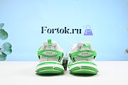 Fortok Balenciaga 9035 White and Green Sneakers - 6