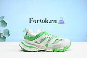 Fortok Balenciaga 9035 White and Green Sneakers - 5