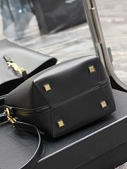 Fortok Saint Laurent LE 37 Bucket Bag Black 749036 17×20×13cm - 5