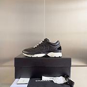 Fortok Chanel 23C CC Logo Sneakers Black - 1