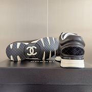 Fortok Chanel 23C CC Logo Sneakers Black - 5