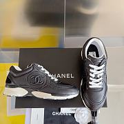 Fortok Chanel 23C CC Logo Sneakers Black - 2