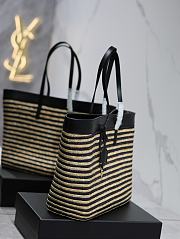 Fortok Saint Laurent Shopping Tote Bag 394195 38×28×13cm - 6