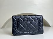 Fortok Chanel 24C Badge Woc Bag Black A96045 19cm - 6