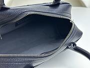 Fortok Chanel Vintagge Bowling Boston Bag in Black AS3040 27x16x9cm - 4