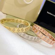 Fortok Van Cleef & Arpels Perlée Clovers Bracelet in Rose Gold/Gold/Silver - 1