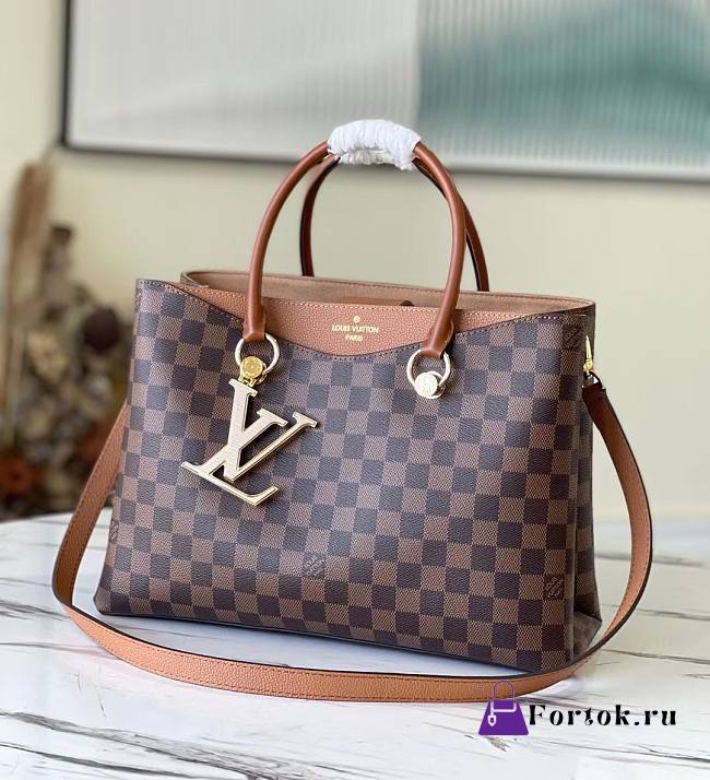 Louis Vuitton Riverside Damier Canvas Brown N40050 36x25x15cm - 1