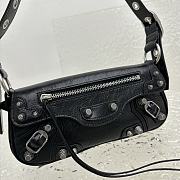 Fortok Balenciaga Le Cagole Sling Bag in Black 92851 29x4.5×14cm - 2