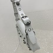 Fortok Balenciaga Le Cagole Sling Bag in White 92851 29x4.5×14cm - 6