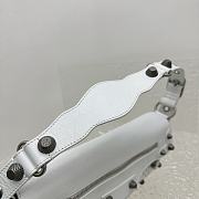 Fortok Balenciaga Le Cagole Sling Bag in White 92851 29x4.5×14cm - 4