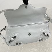 Fortok Balenciaga Le Cagole Sling Bag in White 92851 29x4.5×14cm - 2