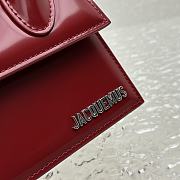 Fortok Jacquemus Le Chiquito Bag in Red 18x15.5x8cm - 6