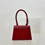 Fortok Jacquemus Le Chiquito Bag in Red 18x15.5x8cm - 5