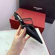 Fortok Valentino Heel Slippers in Black - 6