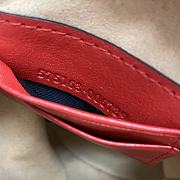 Fortok Gucci Marmont Mini Bucket Bag Red 575163 19x17x10.5cm - 2