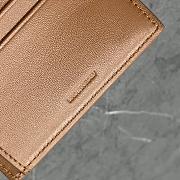Fortok Celine Triomphe Wallet Brown 100652 9.5x7.5x3cm - 4