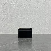 Fortok Celine Triomphe Wallet Black 100652 9.5x7.5x3cm - 4